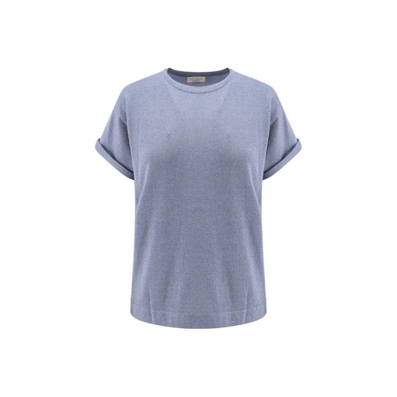 Brunello Cucinelli Silk blend T shirt-0