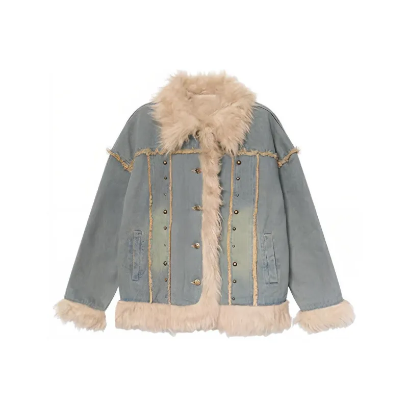 EOEI Puffer Jacket Women's Blue-0
