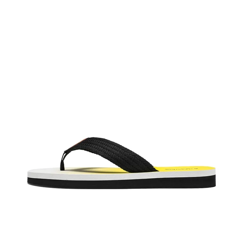 NANJIREN Woven Quiet Odor Resistant Abrasion Resistant Slip Resistant Flip Flops Men's-12