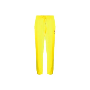 KENZO Boke Flower Series FW22 Knitted Sweatpants Women's Yellow