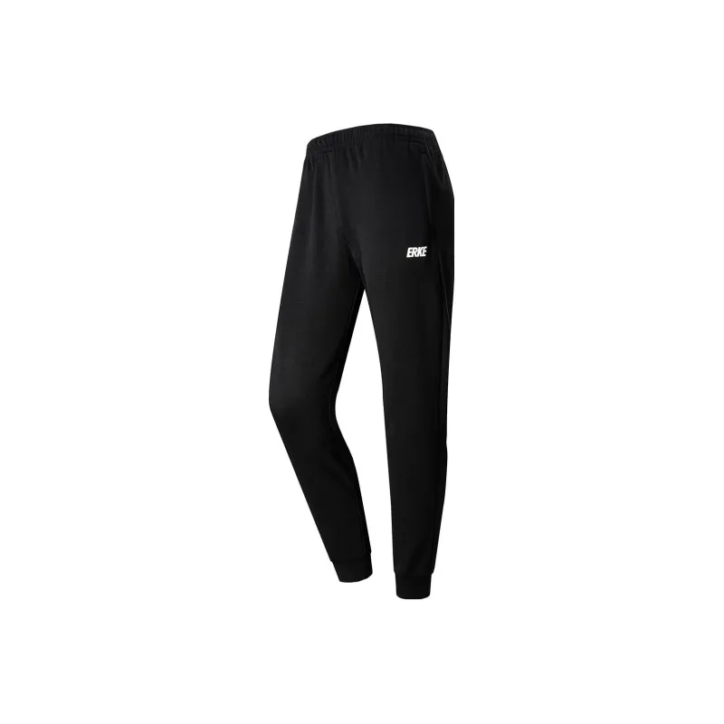Erke Casual Pants Women's Jet Black-0