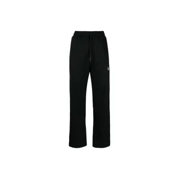 GANNI SS22 Knitted Sports Pants Women's Black