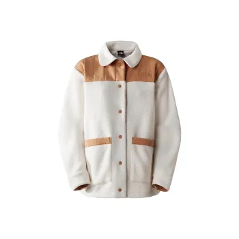 THE NORTH FACE CRAGMONT Velvet-feel Coat Women's White