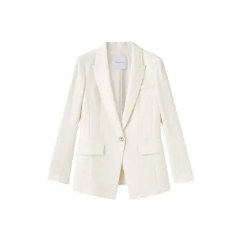 SHUIYUNJIAN Business Suit Women's Ivory White