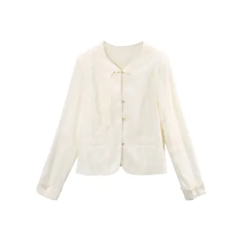 A Paradise For Awakening Cropped Coat Women's Beige