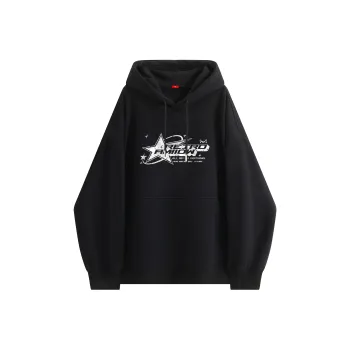 MIIOW Trend Party Series Sweatshirt Unisex Black