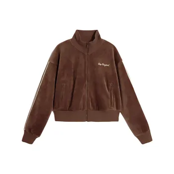 GAP Velvet feel Coat Women's Dark Brown