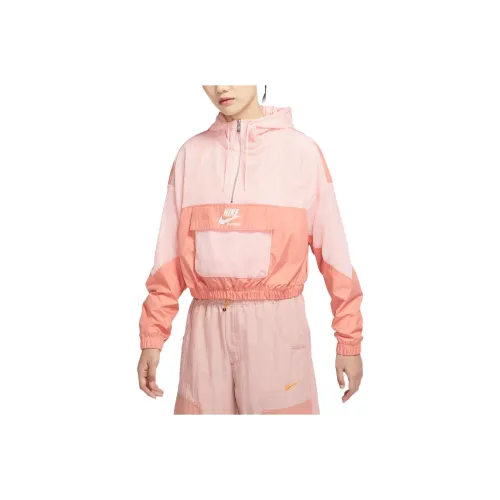 Nike Cropped Coats Women's Pink
