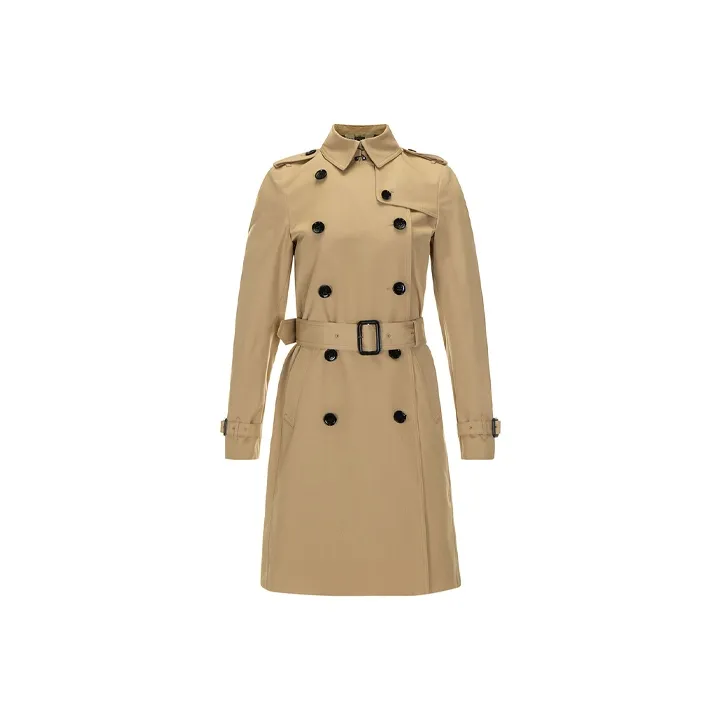 Burberry Harbourne Trench Coat Beige-0