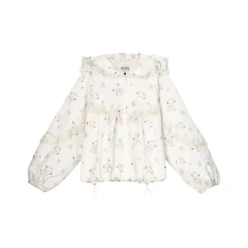 Snbl Cropped Coats Women's Ecru