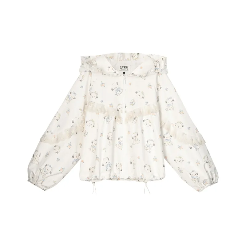 Snbl Cropped Coats Women's Ecru-0
