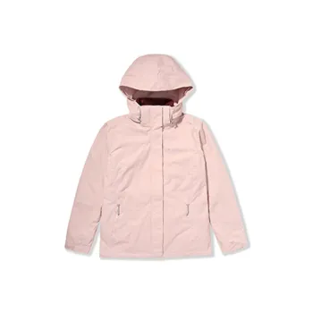 Columbia Omni Heat Outdoor Hiking Waterproof And Warm Windbreaker Jacket Women's Pink