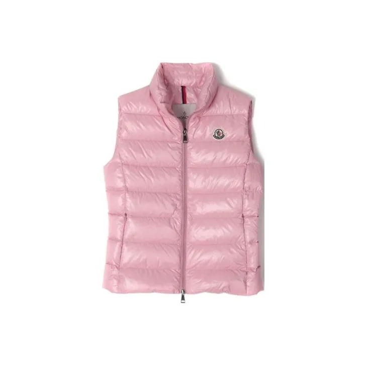 Moncler Ghany Series Vests Women's Pink-0