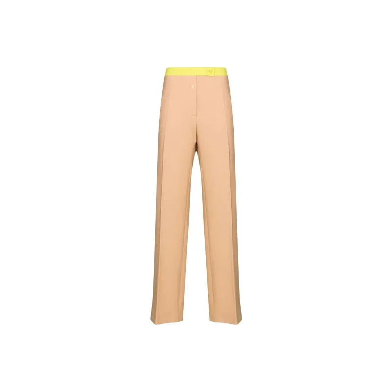 OFF WHITE Active Light Wo Formal Pants Camel-0