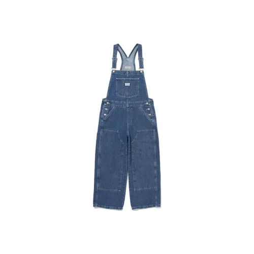 Levis Overalls Women's Dark Blue