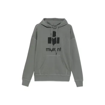 ISABEL MARANT ETOILE Mansel Logo Printed Drawstring Hoodie