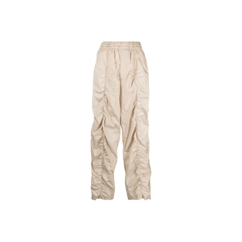 ISABEL MARANT Kimbra Ruched Cotton Track Pants-0