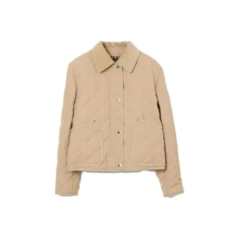 Burberry Long Sleeved Quilted Jacket