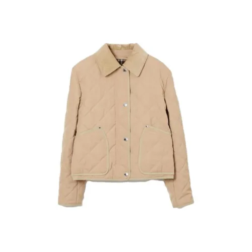 Burberry Long Sleeved Quilted Jacket