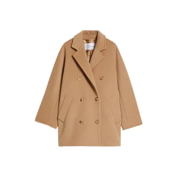 MaxMara Double-Breasted Long-Sleeved Coat
