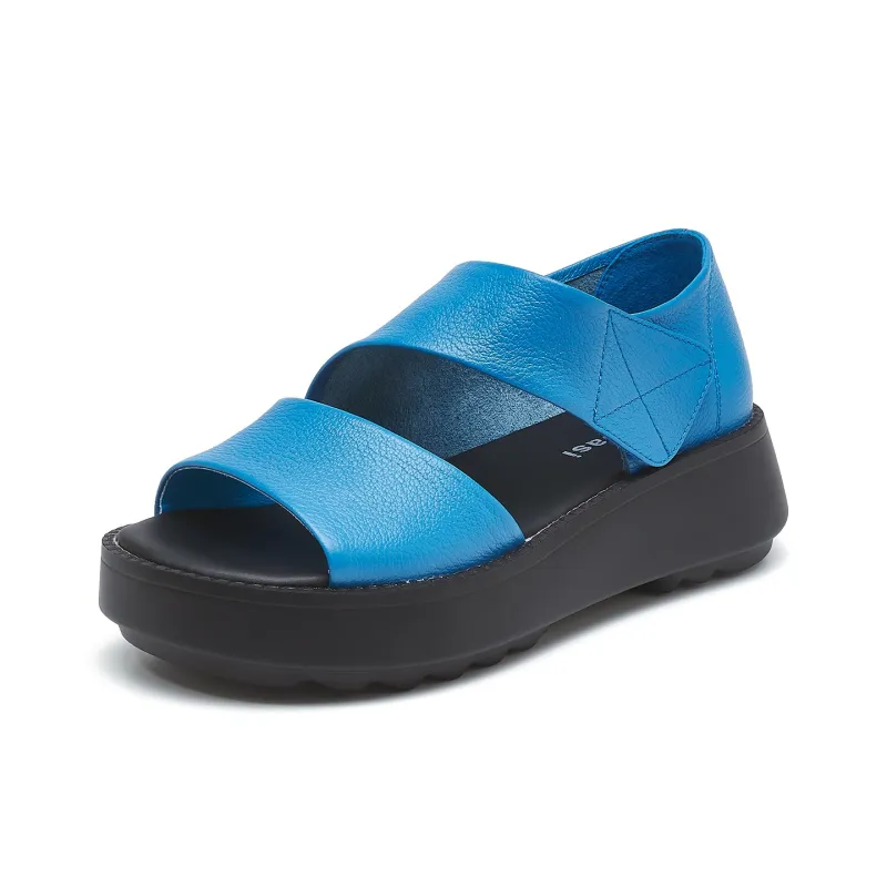 OULISASI One Strap Sandals Women's-16