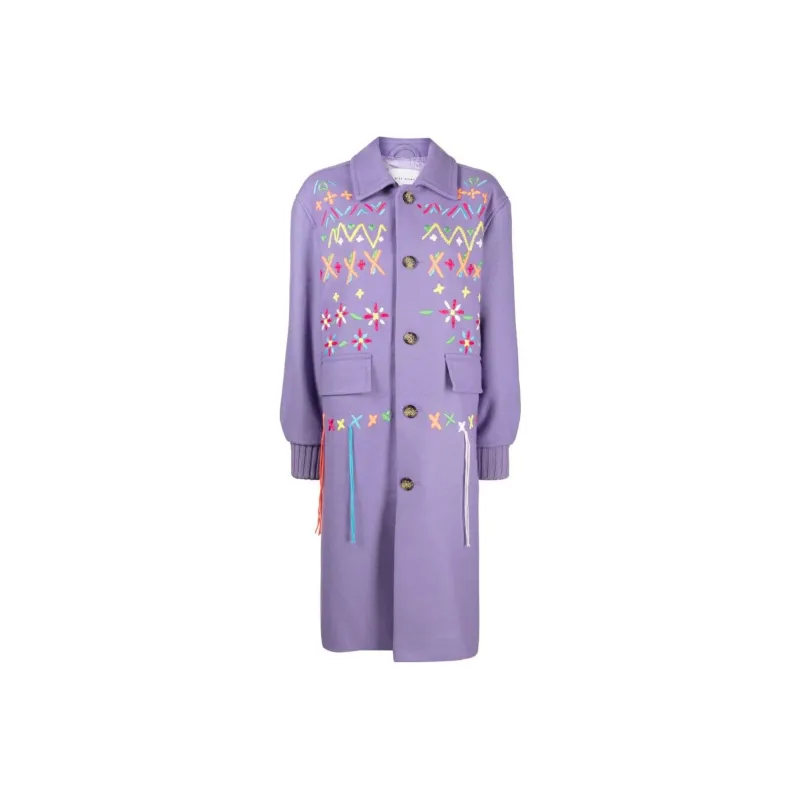 MIRA MIKATI Coats Women's Purple-0
