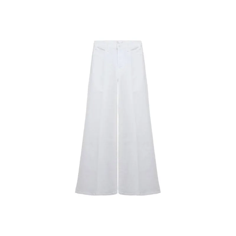 MOTHER The Hustler Roller Heel Wide-leg Jeans-0