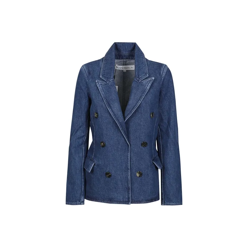 JW Anderson Logo Patch Denim Jacket-0
