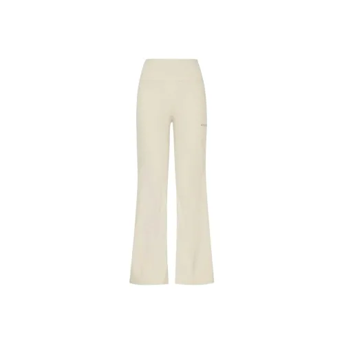 Discovery Expedition [WMS] Flex Bootscut Leggings Neon Beige Casual Pants Women's White