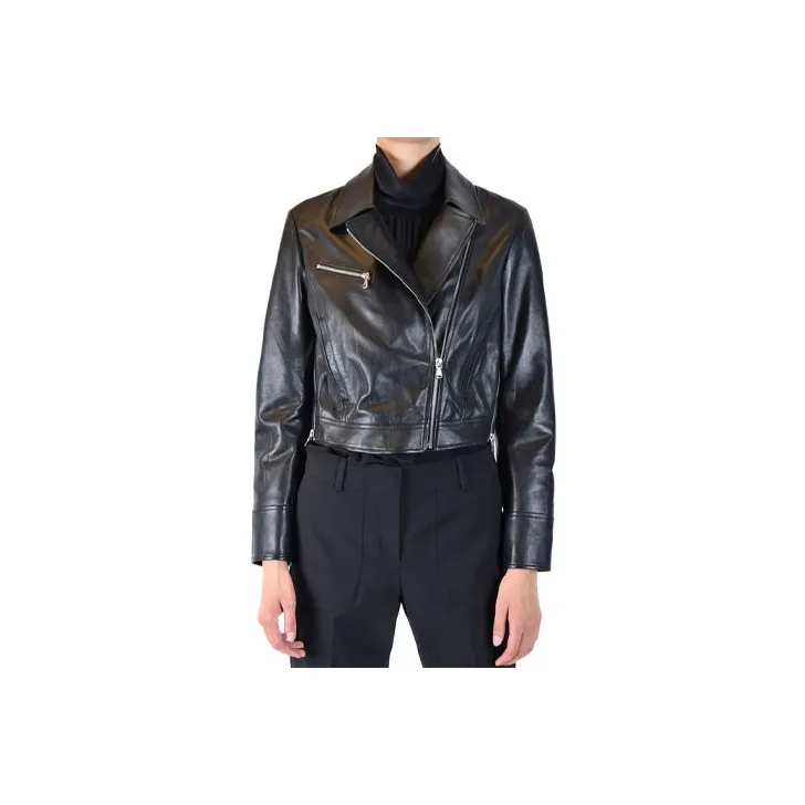 SportMa Leather Jacket Women's Black-0