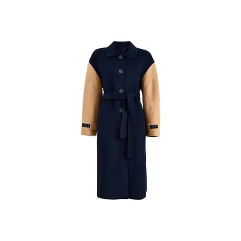 MASFER.SU Coats Women's Khaki
