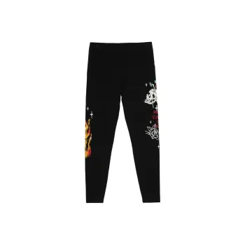 Ed Hardy Leggings Women's Black
