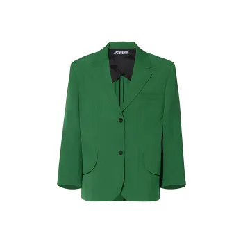 Jacquemus Oversized Button-Up Blazer