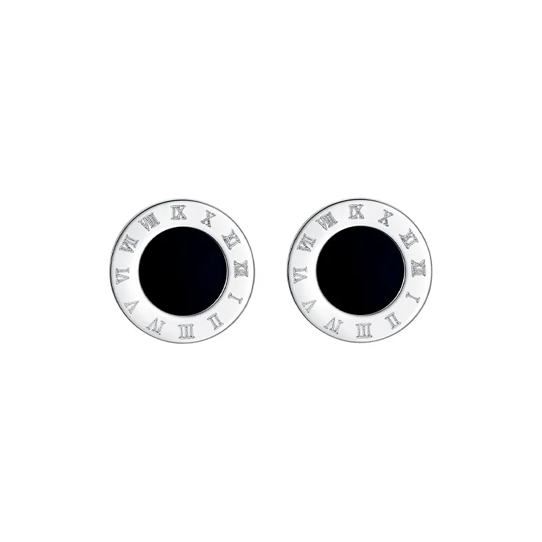 Lady Go Titanium Steel Stud Earrings Unisex-0