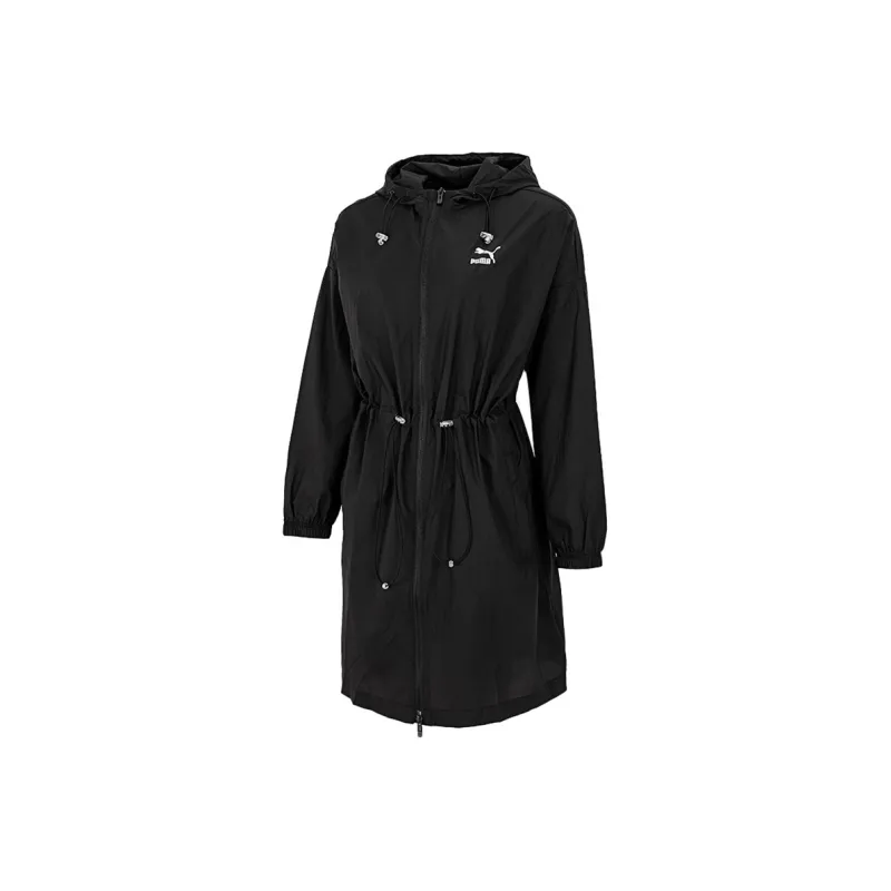 PUMA Trench Coats Women's Black-0