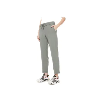 Lululemon On The Fly Casual Pants Women's Green Gray