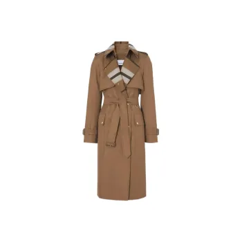 Burberry Trench Coats Women's Warm Walnut
