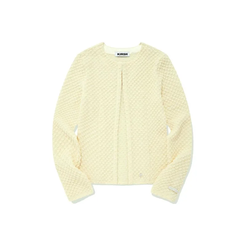KIRSH Cropped Coats Women's Yellow-0