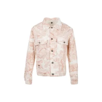 DIOR FW2020 Denim Jacket Women's Pink