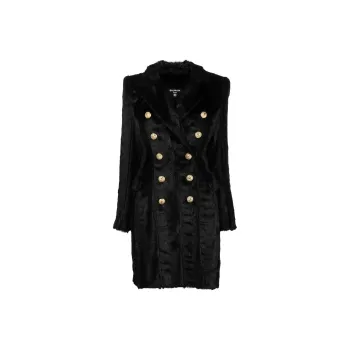 BALMAIN Velvet Jackets Women's Black