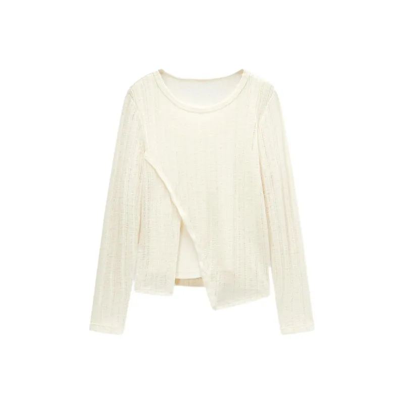 EICHITOO Knitwear Women's Ecru 01-0
