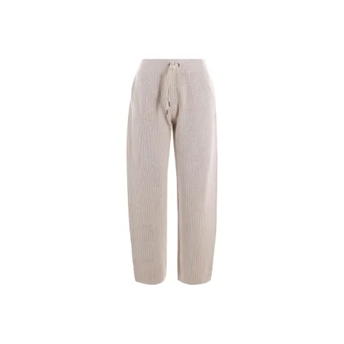 Brunello Cucinelli Sequin Embellished Ribbed Trousers