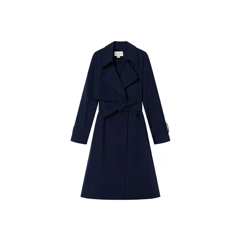 Goodland Trench Coat Women's Navy Blue-0