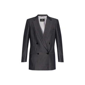ETRO Double Breasted Candy Striped Jacket