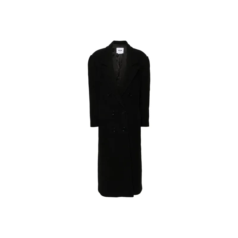 MSGM Virgin Wool Coat-0
