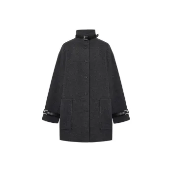 MOCO Coats Women's Dark Heather Gray