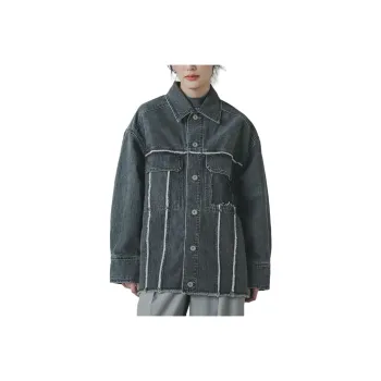 PUBLIC TOKYO Denim Jacket Women's Black