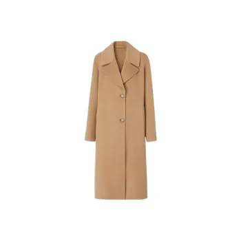 Burberry Velvet Jackets Women's Camel