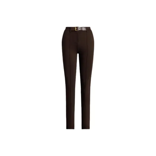 LAUREN RALPH LAUREN FW24 Casual Pants Women's Circuit Brown