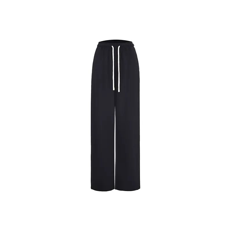 Wen Shan Casual Pants Women's Black-0